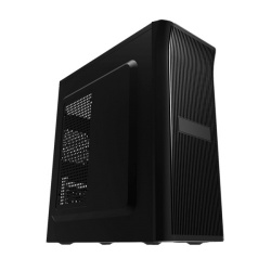 Gabinete K-mex  Phantom 3501, Tower, ATX/Micro-ATX, USB 2.0/3.0, con Fuente 450W, Negro 