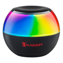 Kaiser Bocina Portátil 19-3010, Bluetooth, Alámbrico/Inalámbrico, USB-C, 5W, Negro 