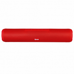 KSR Bocina Portátil KSW-2002RD, Bluetooth, Inalámbrico, 8W RMS, USB, Rojo 