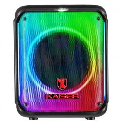 Kaiser Bocina KSW-3008, Bluetooth, Inalámbrico, 30W RMS, USB-A, Negro 