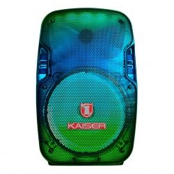 Kaiser Bocina KSW5008, Bluetooth, Alámbrico/Inalámbrico, 20W RMS, USB, Multicolor 