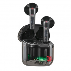 Kaiser Audífonos Intrauriculares con Micrófono MH-9122, Inalámbrico, Bluetooth, Negro 