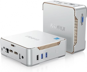 Mini PC Kamrui GK3PLUS, Intel N N95, 16GB, 512GB SSD, Windows 11 Pro 