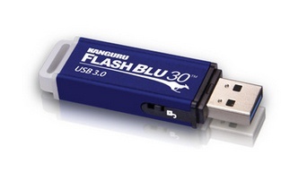 Memoria USB Kanguru FlashBlu30, 8GB, USB 3.2, Azul 