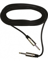 Kapton Cable AUX 6.35mm Macho - 6.35mm Macho, 6 Metros, Negro 