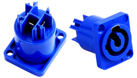 Kapton Conector Jack Hembra, Azul 
