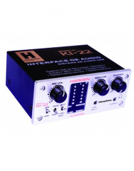Kapton Interfaz de Audio KI-22, 2.5W, 1x Plug 6.3mm, USB 2.0, Negro/Blanco 