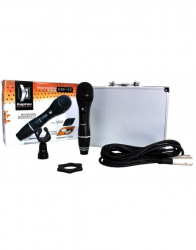 Kapton Micrófono KMI-52, Alámbrico, 6.35mm, Negro 