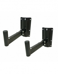 Kapton Soporte de Pared para Bafle KST-180, Negro, 2 Piezas 