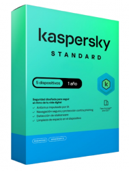Kaspersky Standard, 5 Dispositivos, 1 Año, Windows/Mac 