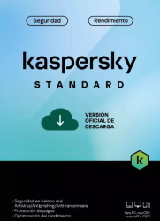 Kaspersky Standard, 3 Dispositivos, 1 Año, Windows/Mac ― Producto Digital Descargable 