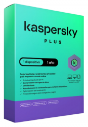 Kaspersky Plus, 1 Licencia, 1 Año, Windows/Mac 