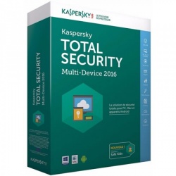 Kaspersky Total Security 2016, 3 Usuarios, 1 año, Windows 