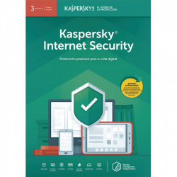 Kaspersky Internet Security 2019, 3 Dispositivos, 1 Año, Windows/Mac ― Producto Digital Descargable 