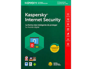 Kaspersky Internet Security Multi-Device 2017, 3 Dispositivos, 1 Año, Windows/Mac/Android/iOS 