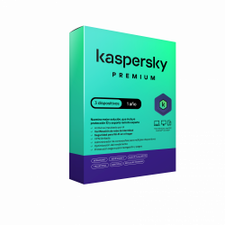 Kaspersky Premium, 3 Dispositivos, 1 Año, Windows/Mac 