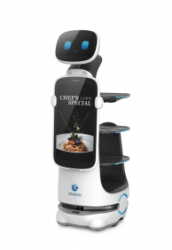 KEENON Robot Autónomo para Servicio de Meseros T10LS, hasta 10kg, Incluye Batería Recargable 