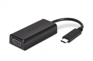 Kensington Adaptador USB C Macho - VGA Hembra, Negro 