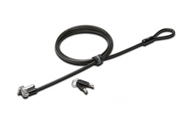 Kensington Candado de Llave para Laptops N17, 1.8 Metros, Negro 