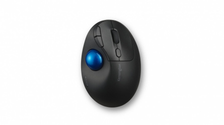Mouse Ergonómico Kensington Trackball Pro Fit Ergo TB450, Inalámbrico, Trackball, 1.600DPI, RF Inalámbrico/Bluetooth, Negro 