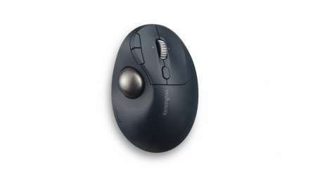 Mouse Ergonómico Kensington Pro Fit Ergo TB550, Inalámbrico, Trackball, 1.600DPI, RF Inalámbrico/Bluetooth, Negro 