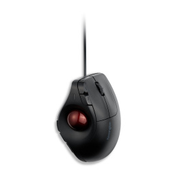 Mouse Ergonómico Kensington Vertical Pro Fit Trackball, Alámbrico, USB, Negro 