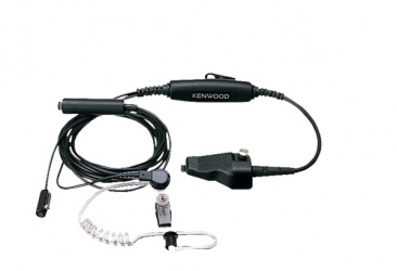 Kenwood Auricular con Micrófono, Universal Multipin, para Kenwood 