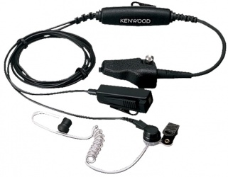 Kenwood Auricular con Micrófono, Negro, para Kenwood 