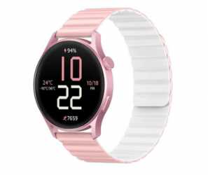 Kieslect Smartwatch Kieslect Lora 2, AMOLED, Android/iOS, Rosa - Resistente al Agua 