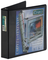 Kinera Carpeta con Arillo 9301NE, para 220 Hojas de Tamaño Carta, 8 Piezas 