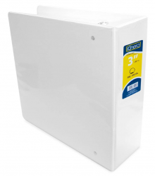 Kinera Carpeta con Arillo KI-9301BL, para 300 Hojas de Tamaño Carta, 8 Piezas 