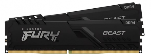 Kit Memoria RAM Kingston Fury Beast DDR4, 3733MHz, 16GB - 2 x 8GB, CL19, XMP 