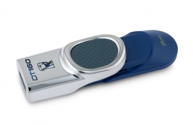 Memoria USB Kingston 8GB Datatraveler 160 10 MB Read/5MB Write Cubierta R. 