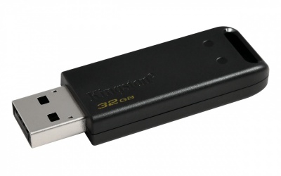 Memoria USB Kingston DataTraveler 20, 32GB, USB 2.0, Negro 