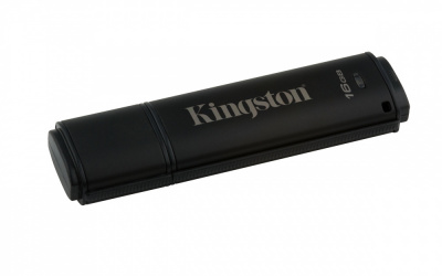Memoria USB Kingston DataTraveler 4000 G2 Encryption FIPS, 16GB, USB 3.0, Negro 