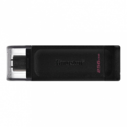 Memoria USB Kingston DataTraveler 70, 256GB, USB-C 3.2, Negro 
