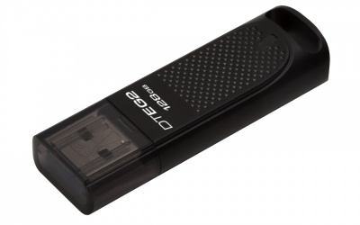 Memoria USB Kingston DataTraveler Elite G2, 128GB, USB 3.1, Lectura 180MB/s, Escritura 70MB/s, Negro 