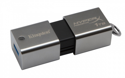 Memoria USB Kingston DTHXP30/1TB, 1TB, USB-A 3.0, Lectura 240MB/s, Escritura 160MB/s, Gris 