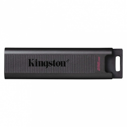 Memoria USB Kingston DataTraveler Max, 256GB, USB C 3.2, Lectura 1000MB/s, Escritura 900MB/s, Negro ― ¡Precio limitado a 5 unidades por cliente! 