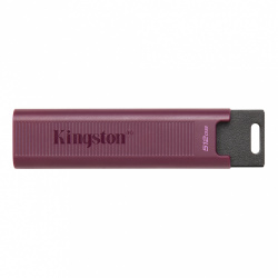 Memoria USB Kingston DataTraveler Max, 512GB, USB-A 3.1, Lectura 1.000MB/s, Escritura 900MB/s, Rojo 