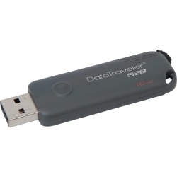 Memoria USB Kingston DataTraveler SE8, 16GB, USB 2.0, Gris 