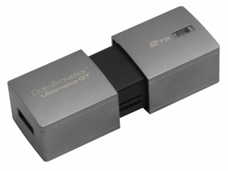 Memoria USB Kingston DataTraveler DTUGT, 2TB, USB 3.0, Plata 