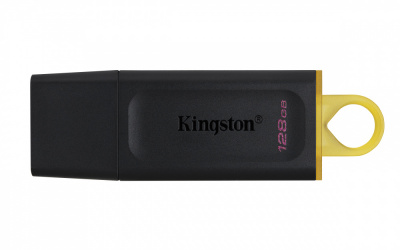 Memoria USB Kingston DataTraveler Exodia, 128GB, USB-A 3.0, Negro  