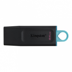 Memoria USB Kingston DataTraveler Exodia, 64GB, USB-A 3.0, Negro 