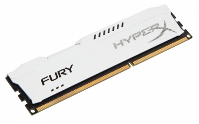 Memoria RAM Kingston HyperX FURY White DDR3, 1333MHz, 4GB, Non-ECC, CL9 