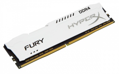 Memoria RAM Kingston HyperX FURY White DDR4, 2133MHz, 8GB, Non-ECC, CL14, Blanco 