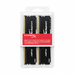 Kit Memoria RAM Kingston HyperX FURY DDR4, 2666MHz, 32GB (2 x 16GB), Non-ECC, CL16, XMP 