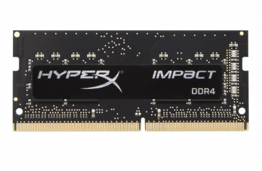 Memoria RAM Kingston HyperX Impact Negro DDR4, 2666MHz, 16GB, Non-ECC, CL16, SO-DIMM 