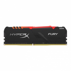 Memoria RAM Kingston HyperX FURY RGB DDR4, 3000MHz, 8GB, Non-ECC, CL15, XMP 