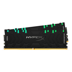 Kit Memoria RAM Kingston HyperX Predator RGB DDR4, 3200MHz, 16GB (2 x 8GB), Non-ECC, CL16, XMP 